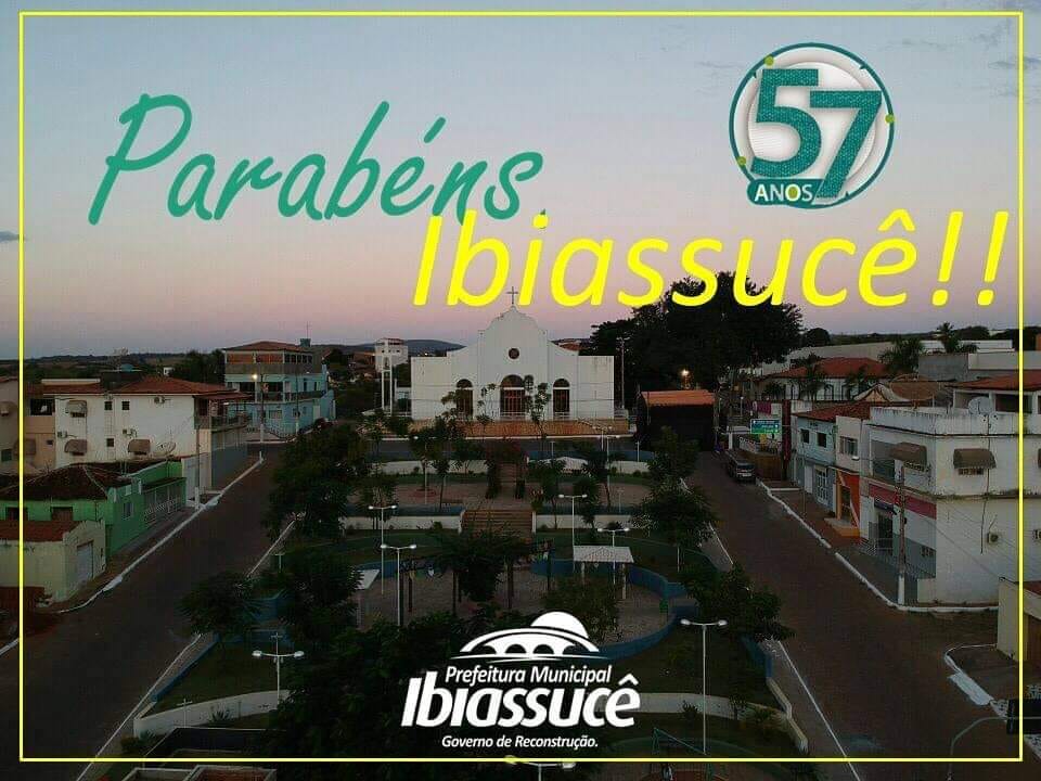 Parabéns Ibiassucê!